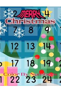 Merry Christmas Color By Numbers