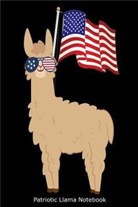 Patriotic Llama Notebook