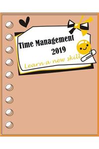 2019 time management learn a new skill