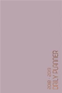 2018 - 2019 Daily Planner