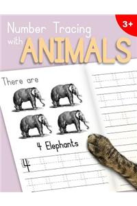 Number Tracing With Animals