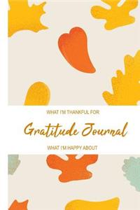 Gratitude Journal Autumn Leaves