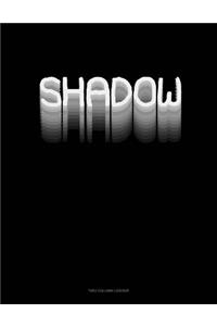 Shadow: Unruled Composition Book