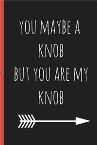 You May Be a Knob But You Are My Knob