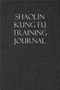 Shaolin Kung Fu Training Journal