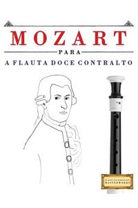 Mozart Para a Flauta Doce Contralto