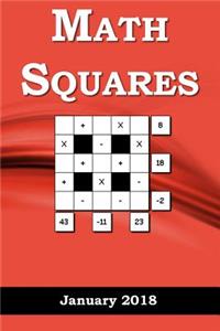 Math Squares: January 2018