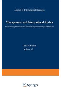 Management and International Review