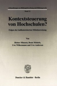 Kontextsteuerung Von Hochschulen?