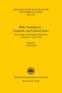 Bible Translations - Linguistic and Cultural Issues