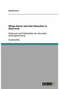 Pflege älterer und alter Menschen in Österreich