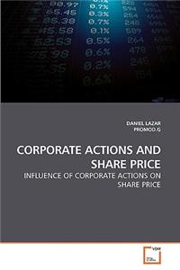 Corporate Actions and Share Price
