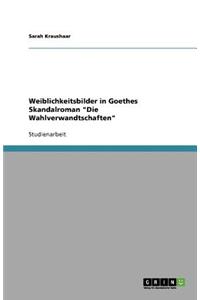 Weiblichkeitsbilder in Goethes Skandalroman Die Wahlverwandtschaften