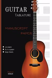 Guitar Tablature Manuscript Paper