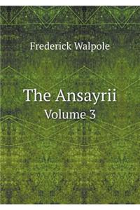 The Ansayrii Volume 3
