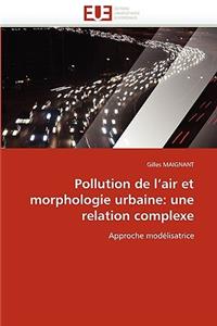 Pollution de l'Air Et Morphologie Urbaine