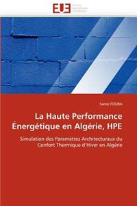 haute performance énergétique en algérie, hpe