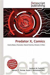 Predator X, Comics