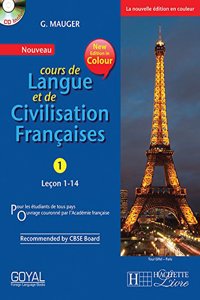 G Mauger Blue Cours De Langue Et De Civilization Francaise 1 With Cd (Lecon 1-14)