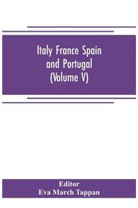 Italy France Spain and Portugal