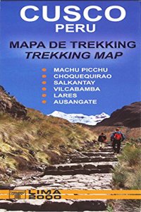 Cusco, Peru Trekking Map