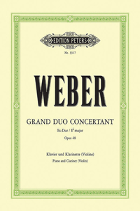 Grand Duo Concertant in E Flat Op. 48 for Clarinet (Violin) and Piano