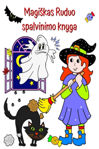 Magiskas Ruduo, spalvinimo knyga