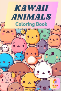 Kawaii Animals Coloring Book