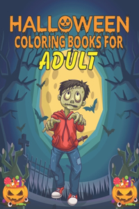 Halloween Coloring Book for Adult