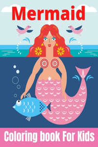 Mermaid Coloring Book For Kids
