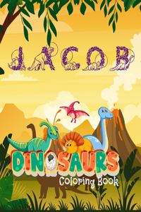 Jacob Dinosaures Coloring Book