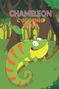 chameleon coloring book