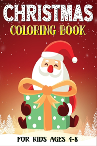 Christmas Coloring Book for Kids Ages 4-8