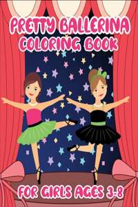 Pretty Ballerina Coloring Book