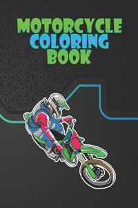 Motorcycle Coloring Book