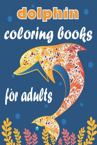 dolphin coloring books for adults