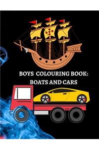 Boys Colouring Book