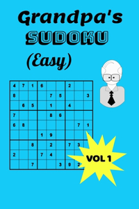 Grandpa's Sudoku (Easy) Vol. 1