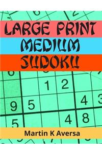 Large Print Medium Sudoku