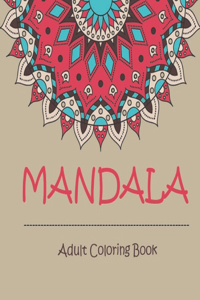 Mandala Adult Coloring Book