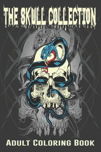 The Skull Collection Adult Coloring Book