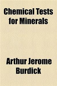 Chemical Tests for Minerals