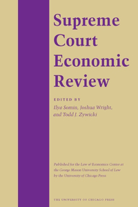 Supreme Court Economic Review, Volume 9, Volume 9