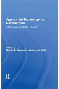 Appropriate Technology for Development