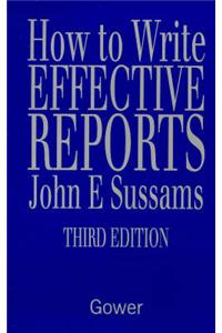 How to Write Effective Reports