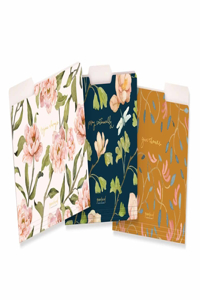 Gracelaced File Folders, 9 Count, 3 Each of 3 Designs, Rejoice, Pray, Give