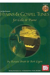 Hymns & Gospel Tunes for Cello & Piano [With CD (Audio)]