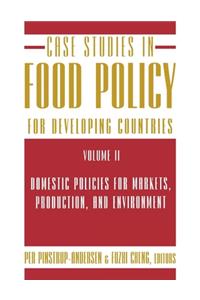 Case Studies in Food Policy for Developing Countries