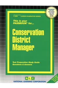 Conservation District Manager: Passbooks Study Guide