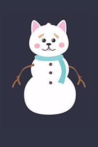 Akita Notebook - Christmas Gift for Akita Lovers - Akita Journal
